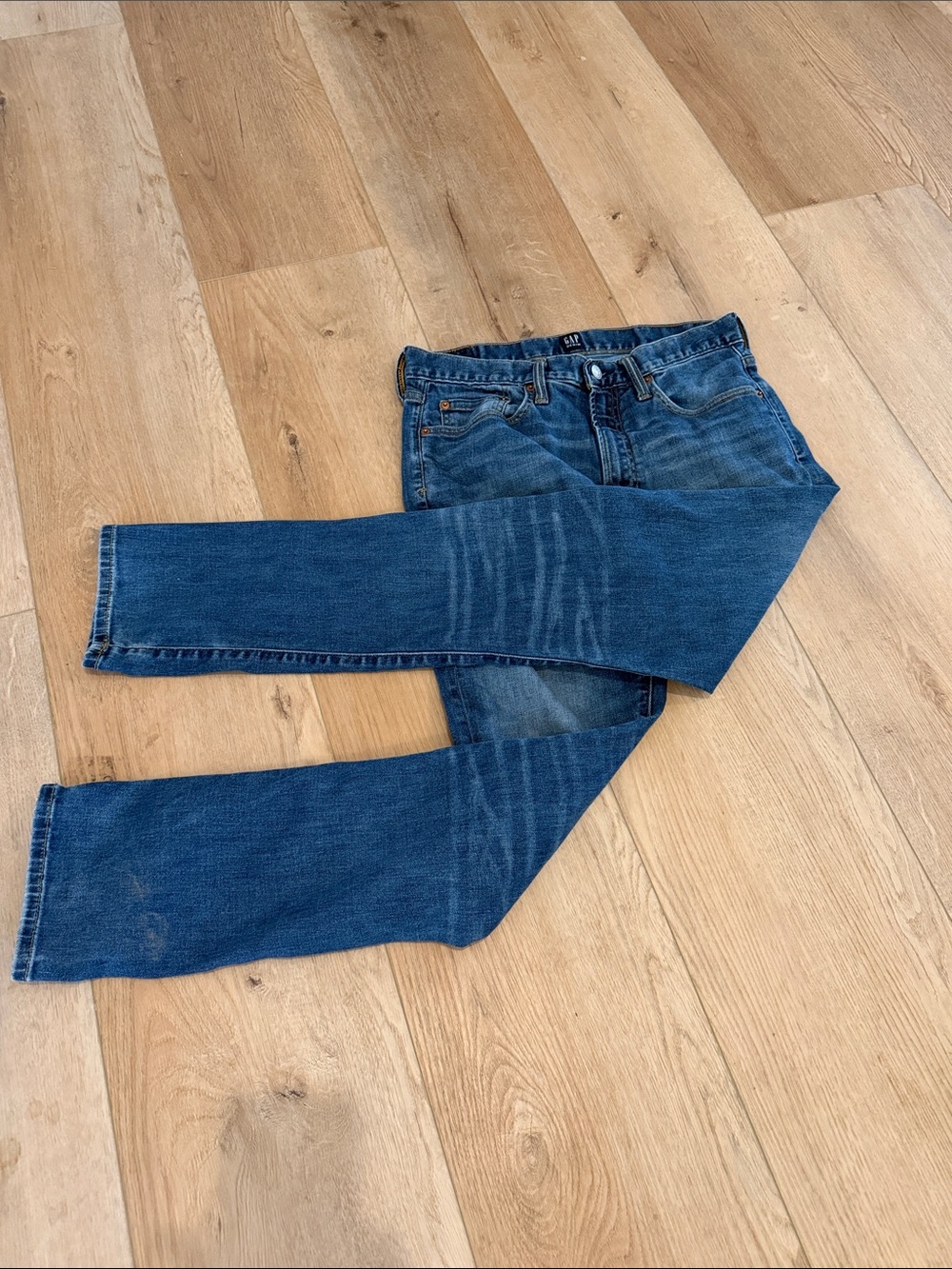 Men's Blue Denim Jeans 30x32 slim fit